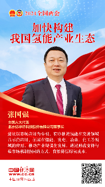 張國強代表：加快構建我國氫能產業(yè)生態(tài)
