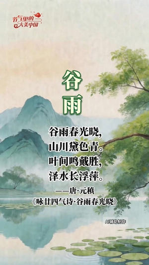 【節(jié)氣里的大美中國】在聯(lián)合國中文日，把谷雨的中式浪漫講給世界聽